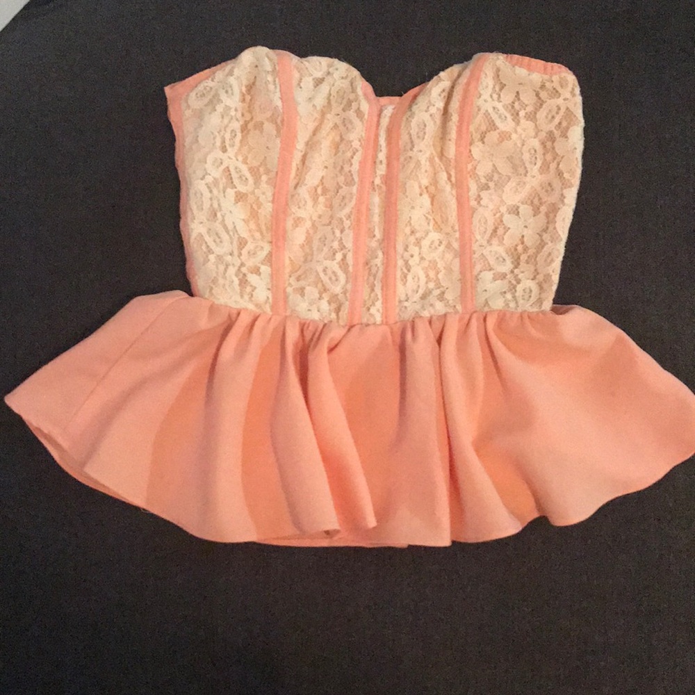 Strapless Top